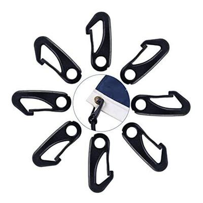 Accessori di Alta Qualità Impermeabili Gancio per Giardino e Spazi Esterni Clip Parti Decorative 60*26mm 8pz Strumento di Fissaggio