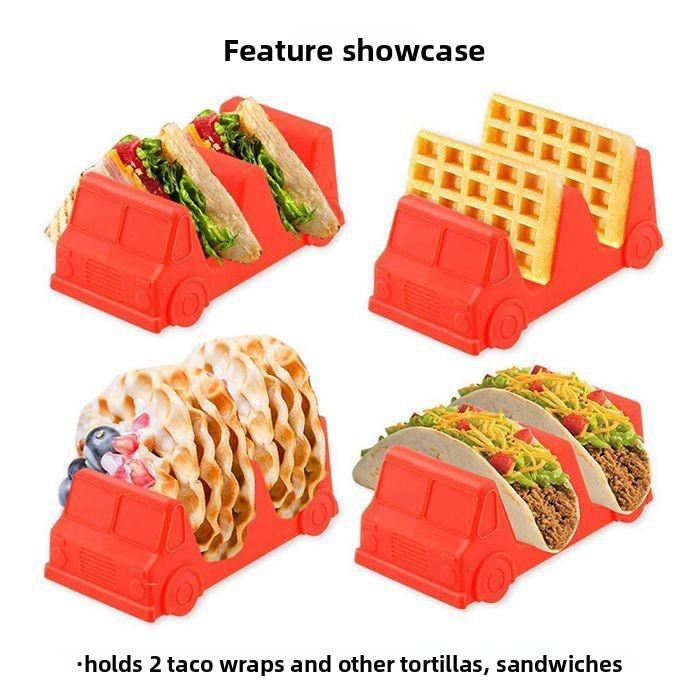 Kitchen Tool Set Taco Holder Creative Car Shape For Home Cooking And Gift