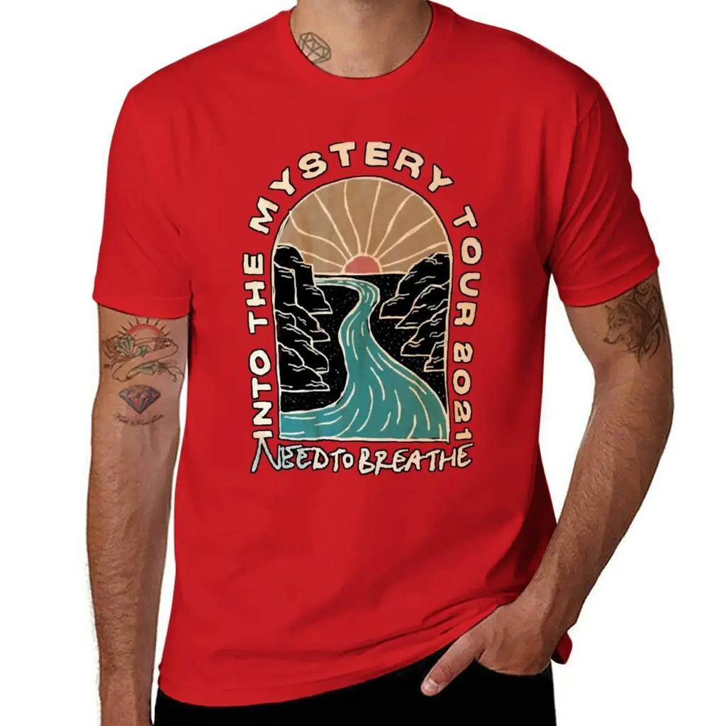 Needtobreathe Into The Mystery Tour 2021 Tshirt For A Boy Plus Sizes Aesthetic Clothes Unisexs Tall T Shirts