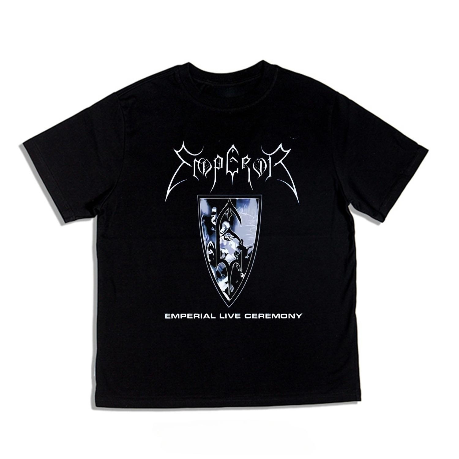 

Rock King Band Printed LooseTee Shirt Mens and Womens Short Sleeve HipHop Style S