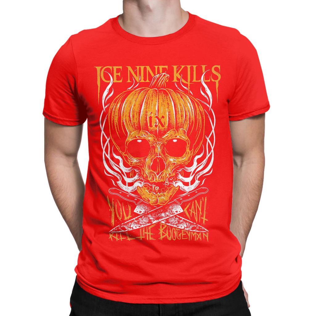 Unisex TShirt Ice Nine Kills The Silver Scream Casual Cotton Tees Short Sleeve T Shirts Round Collar Tops Graphic