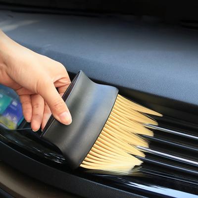 Cleaning Brush Versatile Convenient Resilient Sturdy Car Air Conditioner Cleaner for Car