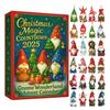 Gnome Advent Calendar Christmas Countdown Calendar with 24 Gnomes Festive Gnome Decorations for Kids Xmas New Year Gift