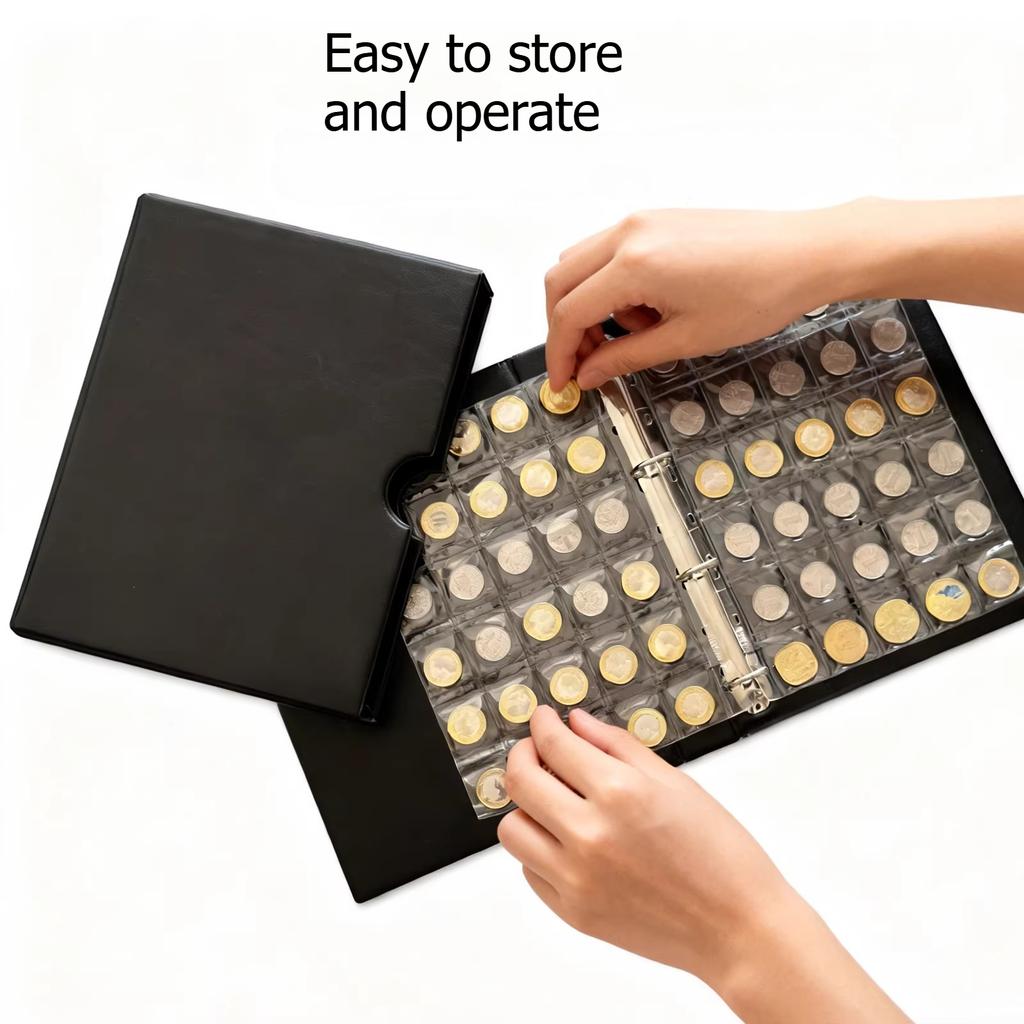 High-end coin collection albums, commemorative coin storage albums, ancient coin protection, cent coin albums, zodiac coin albums, banknote album