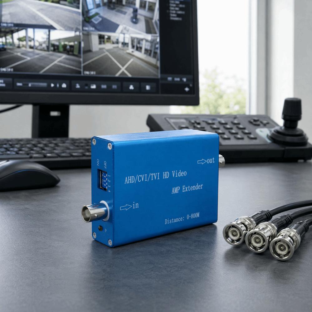 720P/960P/1080P Support for CCTV Coaxial Signal Booster Video Surveillance System