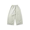 Unisex Japanese Retro Wide Leg Cargo Pants Solid Color Straight Cut Casual Trousers