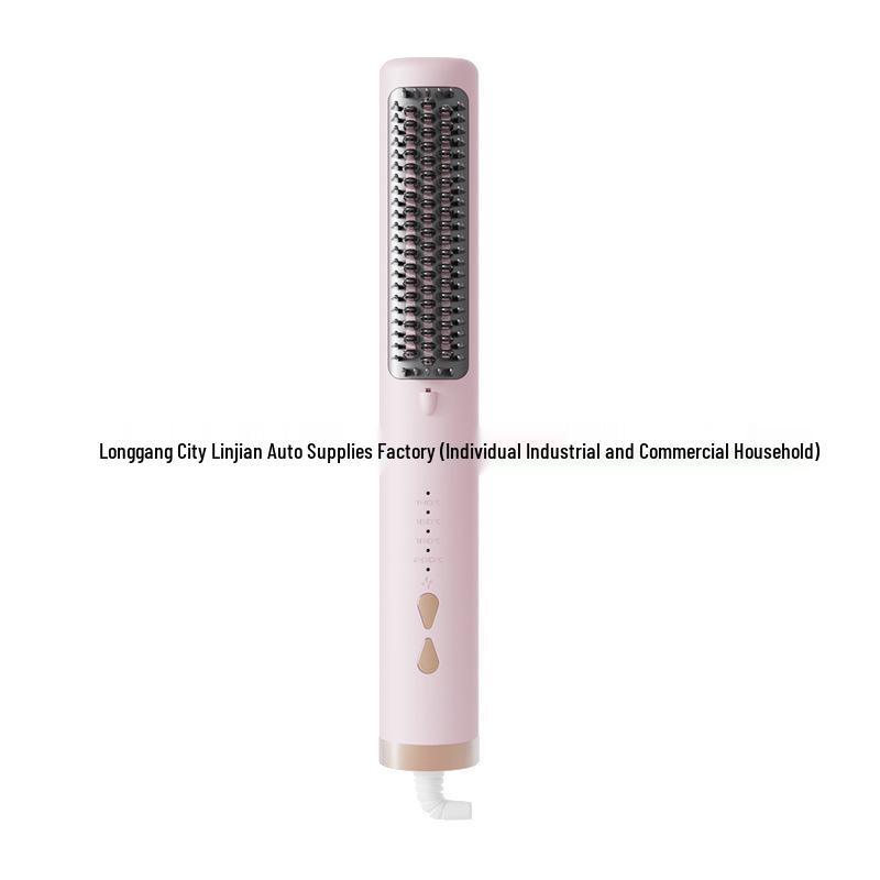 

Cold Air Ionic Straightening & Curling Comb for Damage-Free Hair 34 рожевий
