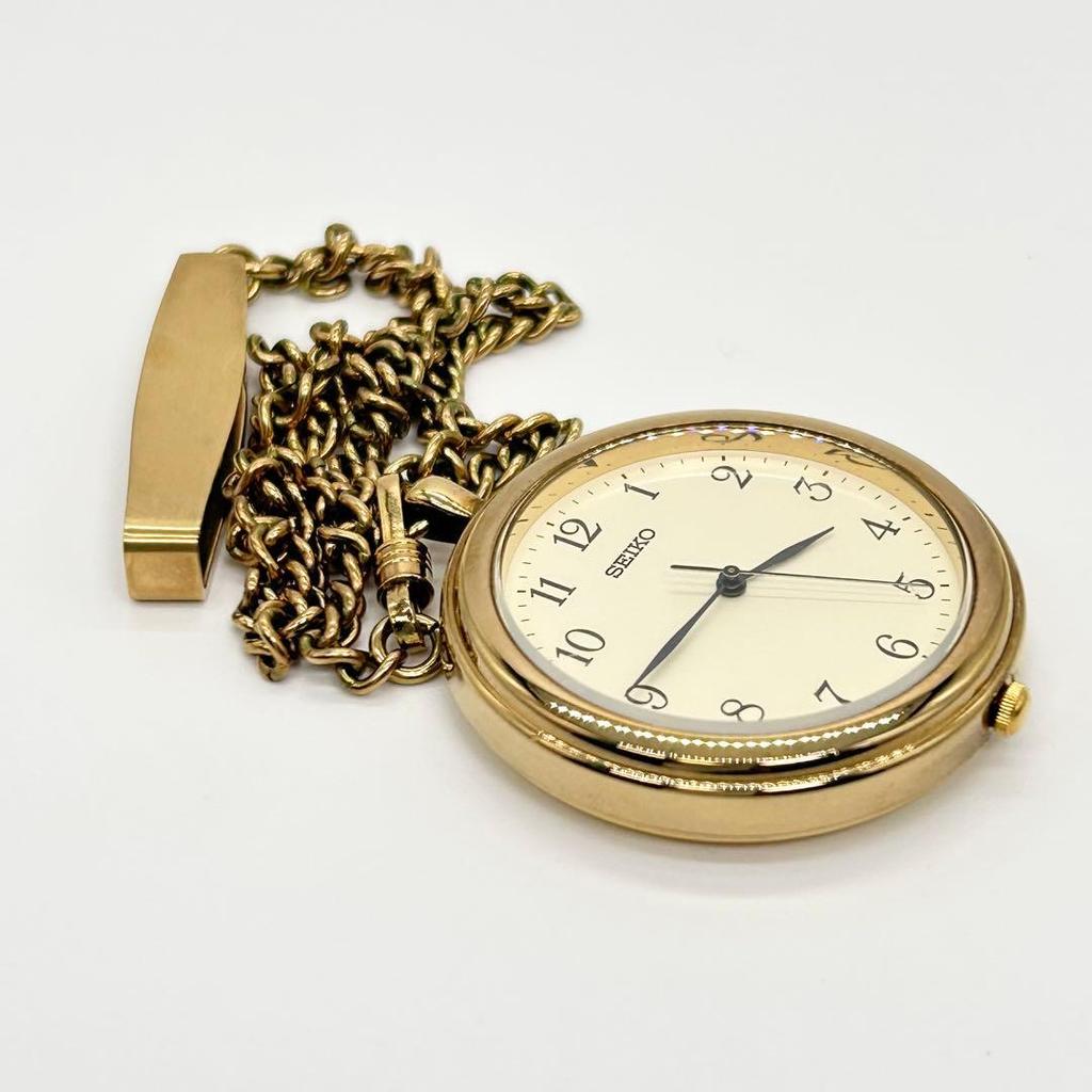 [USED] SEIKO 7N01-8A00 Pocket Watch