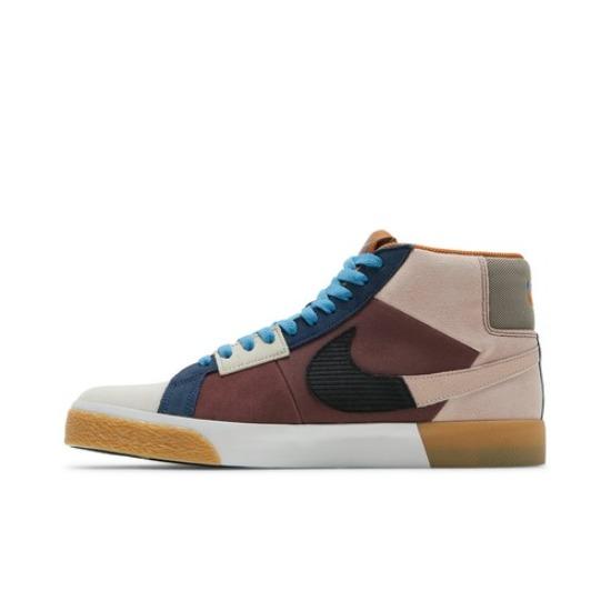 Nike Zoom Blazer Mid Premium SB Mosaic Pack - Dark Wine DA8854-600
