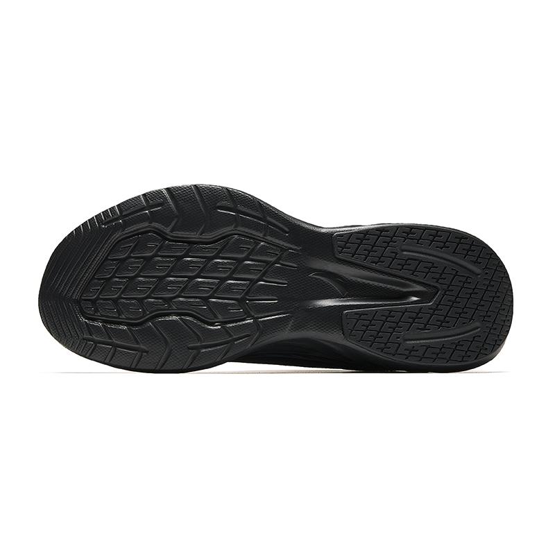 Anta Soaring Feather Cushioning Breathable Casual City Commuting Running Shoes Men's Basic Black 912635504-2