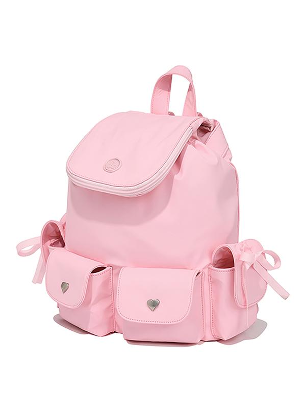 Kirsh Ribbon Point Mini Backpack [Pink]