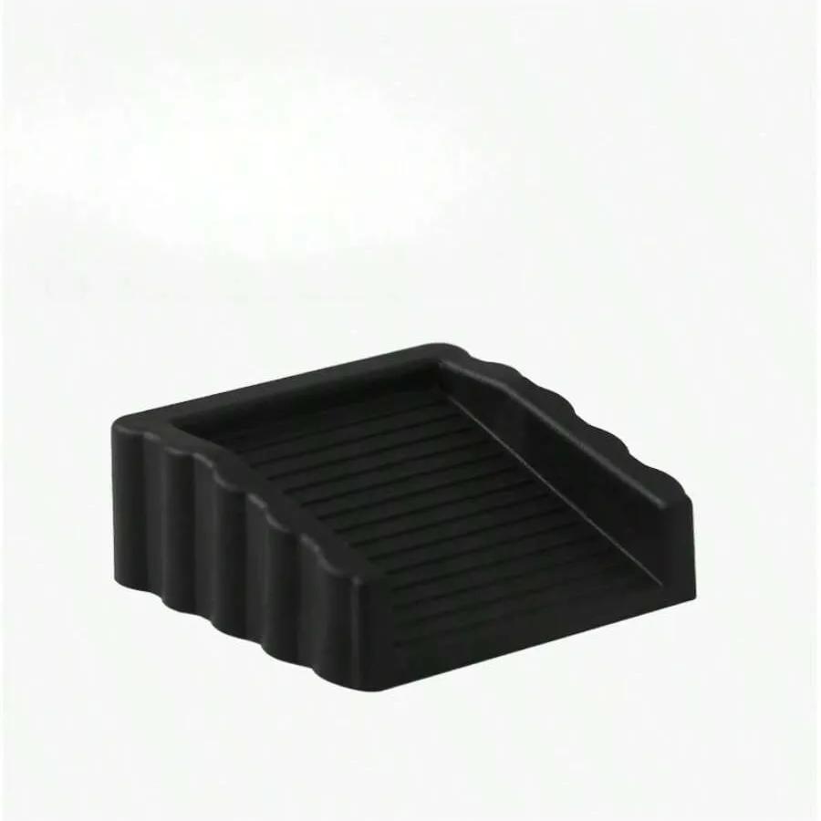 Creative Windproof Door Stopper, Plastic Matte Surface Wedge, Safety Door Blocker,Anti-Collision 4 Colors Available