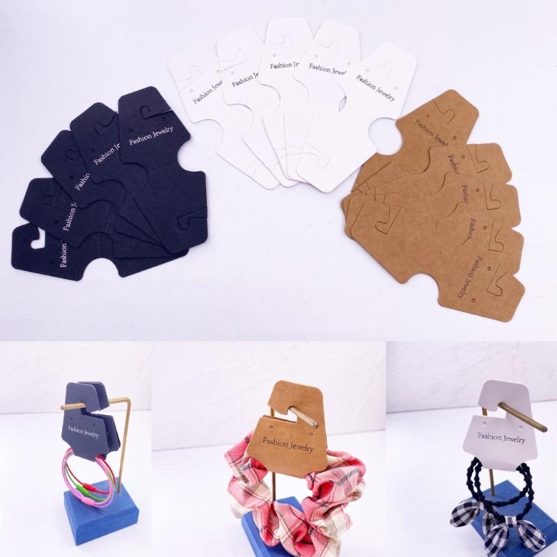 Beautiful Jewelry Charm Display Lable Cards Practical Necklace Packaging Cardboard for Jewelry Exhibitions and Gift Shop
