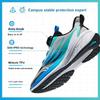 Anta Kids Fabric Bow Speed Comfortable Shock Absorbing Wear Resistant Low Top Running Shoes Kids Running Shoes Black Blue 312445501-1
