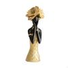 Afrikansk Kvindefigur, Resin Figur, Dekorativ Figur Samling, Håndværk, Gave, Bord