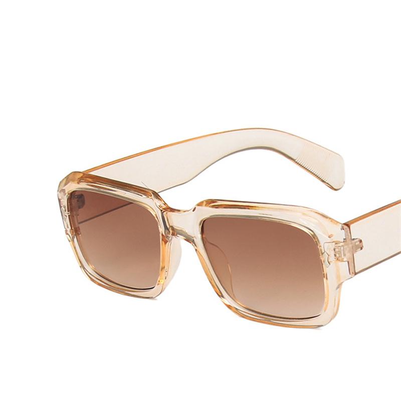 Rectangular Sun Glasses Glasses Men Luxury Eyeglasses Men Luxury Glasses Men Gradient Shadow for Ladies Gafas De Sol Para Hombre