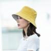 Double-sided Bucket Hat Internet Celebrity Trendy Versatile Sunshade Sun Protection Sun Hat Summer Hat