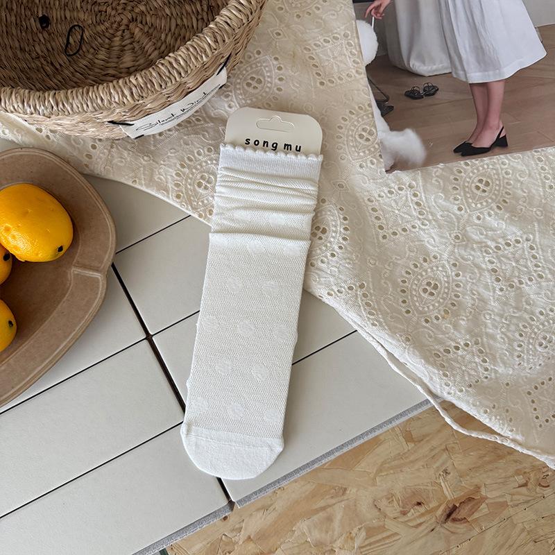 

Женские весенне-летние тонкие сетчатые полые носки-гольфы без косточек, дышащие, влагоотводящие 1 pair