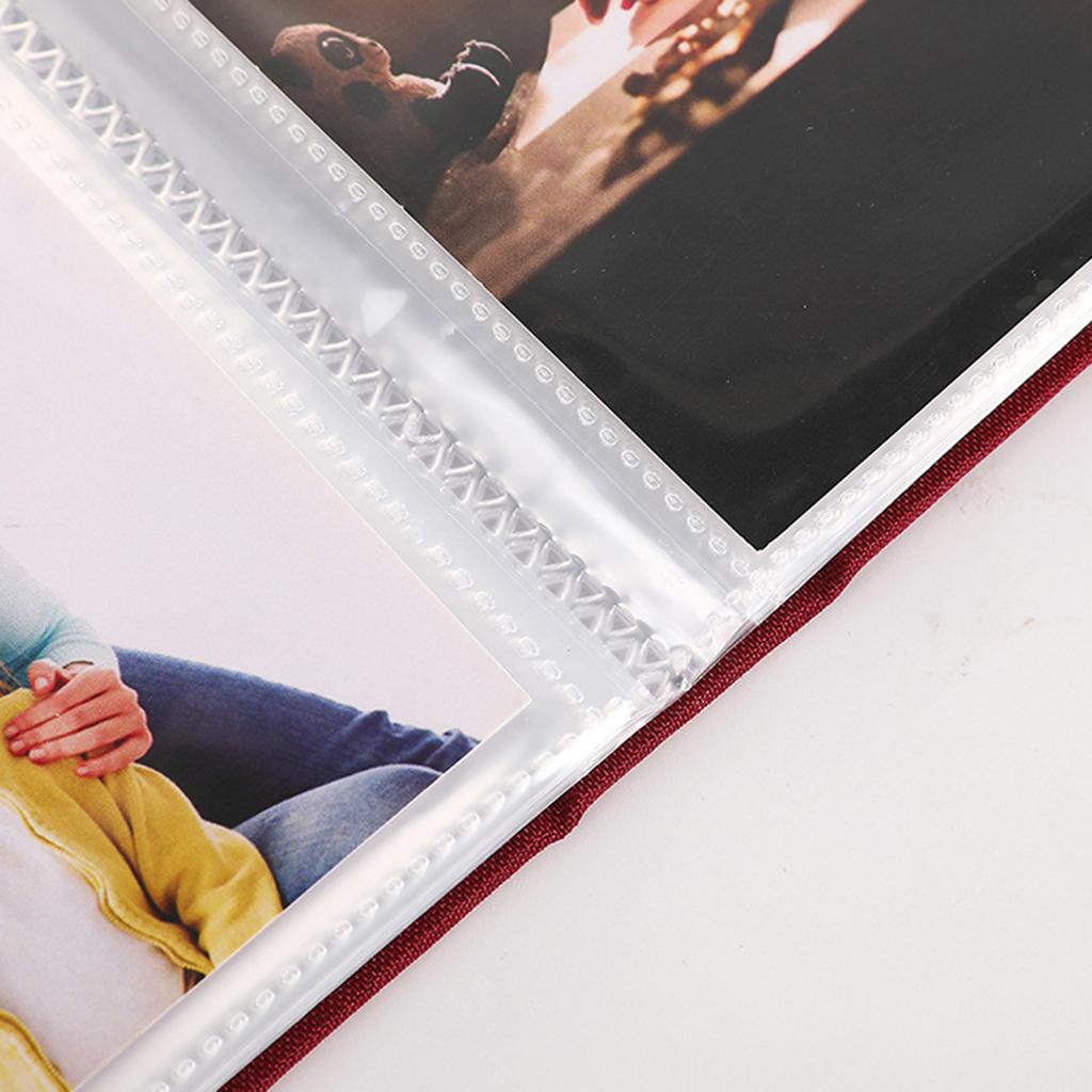 Elegant 4x6 Picture Album With Display Window And High Clarity Page Store 144 Photos For Home Wedding Parties Decors