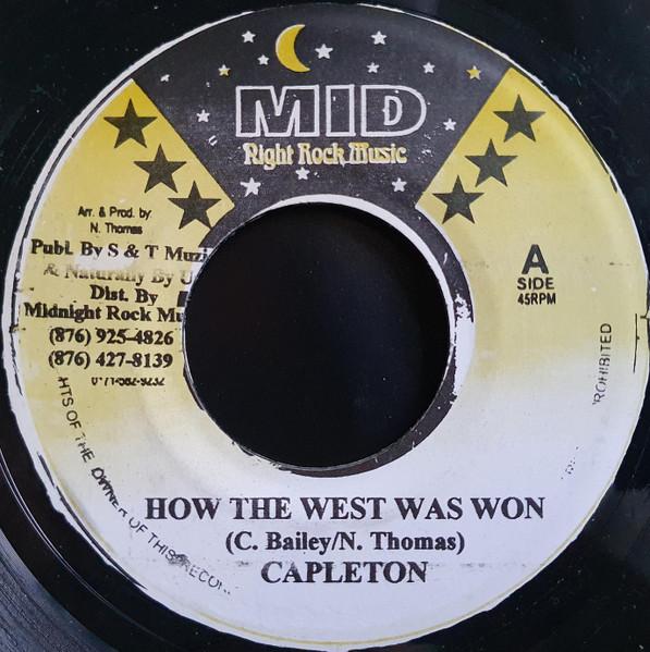 

7inch Record CAPLETON - How The West Was Won MIDNIGHTROCK300 Midnight Rock Jamaica Reggae, Ska & Dub Used