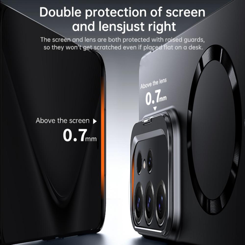 Für Samsung S25 S25+S25E S25Ultra Magnetische kabellose Ladehülle Handyhülle Halter rahmenlos Handyhülle Stoßfester Bumper Funda