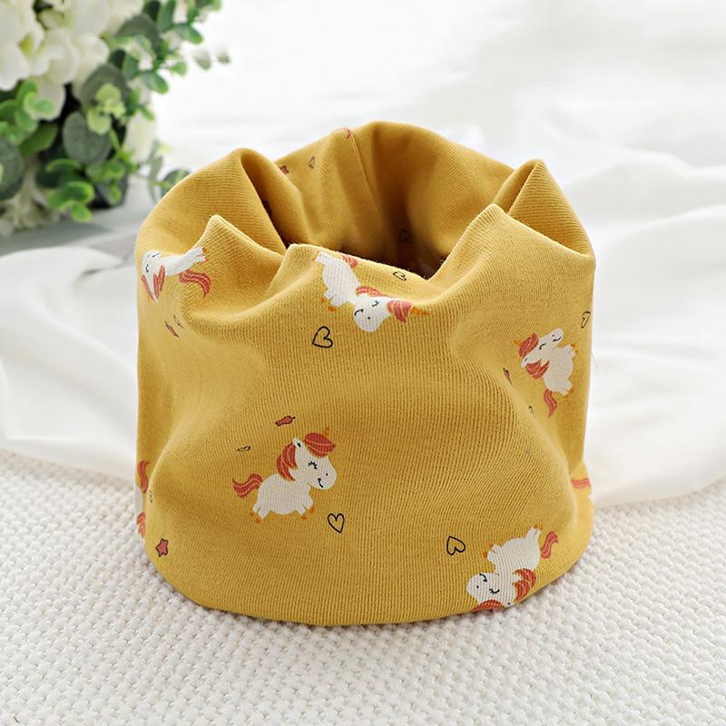 Neuer Frühling Herbst Kinder Schal Mode Kinder Baumwollschal Jungen Mädchen O-Ring Schal Kinder Kragen Kinder Halstuch