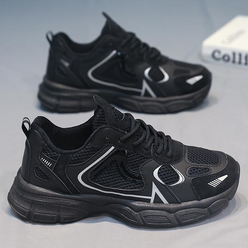 2023 Men’s Sneakers Mesh Chunky Sport Basketball Shoes For Men Street Style Casual Walking Shoes Platform Men’s Jogging Sneakers