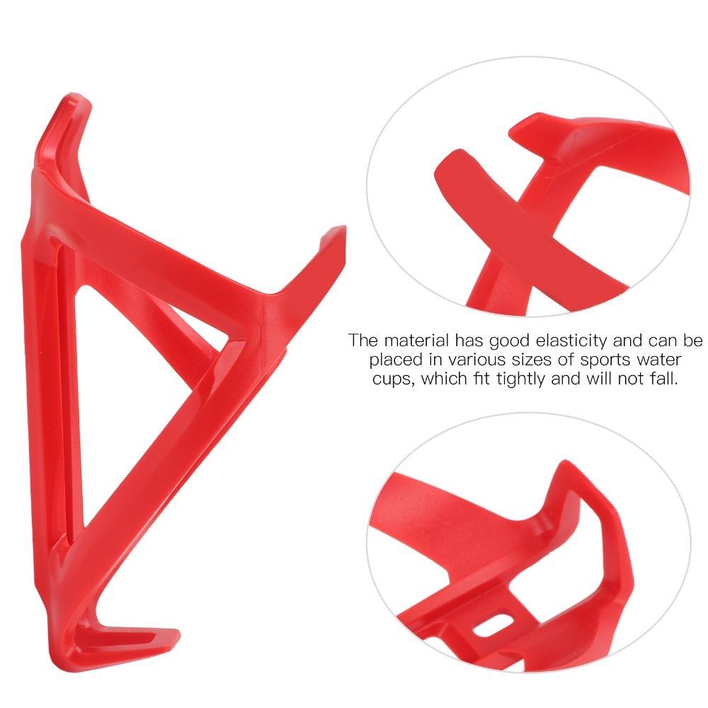 2PCS Adjustable Bike Water Bottle Holder TPR Water Bottle Holder  Outdoor Use