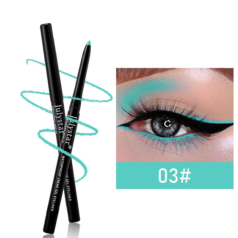 9 Colors of Colorful Eyeliner Pencils, Long-lasting, Waterproof and Non-smudged, Suitable for All Scenes and Can Be Used By All People
