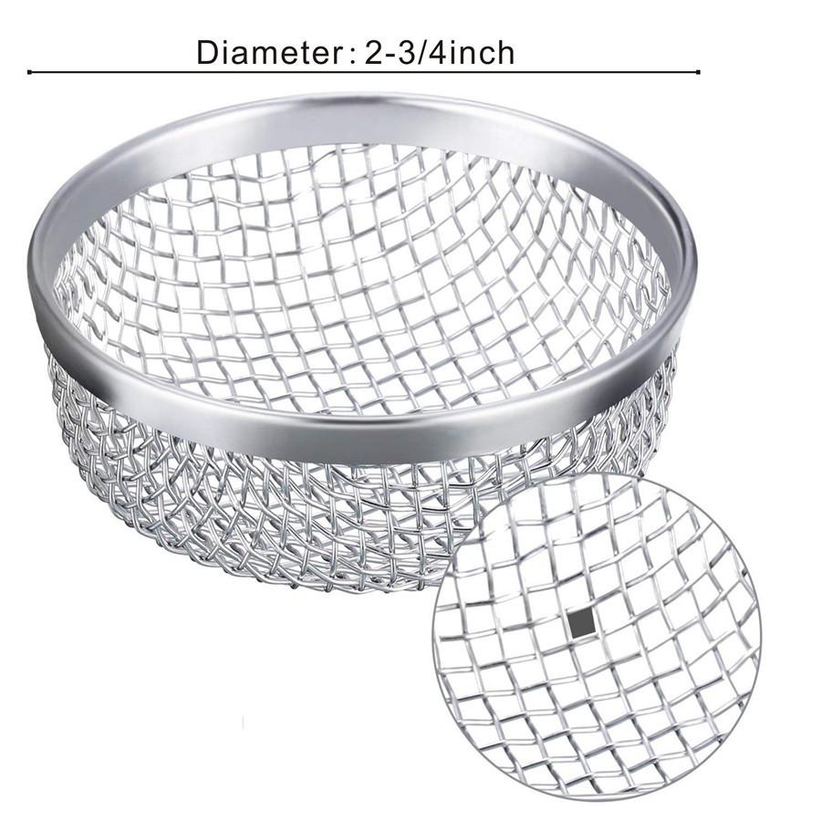 4Pcs 2.8" Bugs Flying Insect Furnace Screen RV Vent Camper Steel Mesh Cover Net
