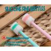 Small Dog Cat Toothbrush 360 Degree Soft Silicone Cat Dental Care Toothbrush Holde Easy To Handle Independent Packaging