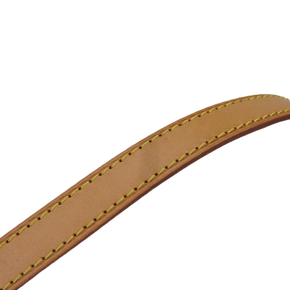 Used LOUIS VUITTON Shoulder strap Nume leather beige beige Adjustable