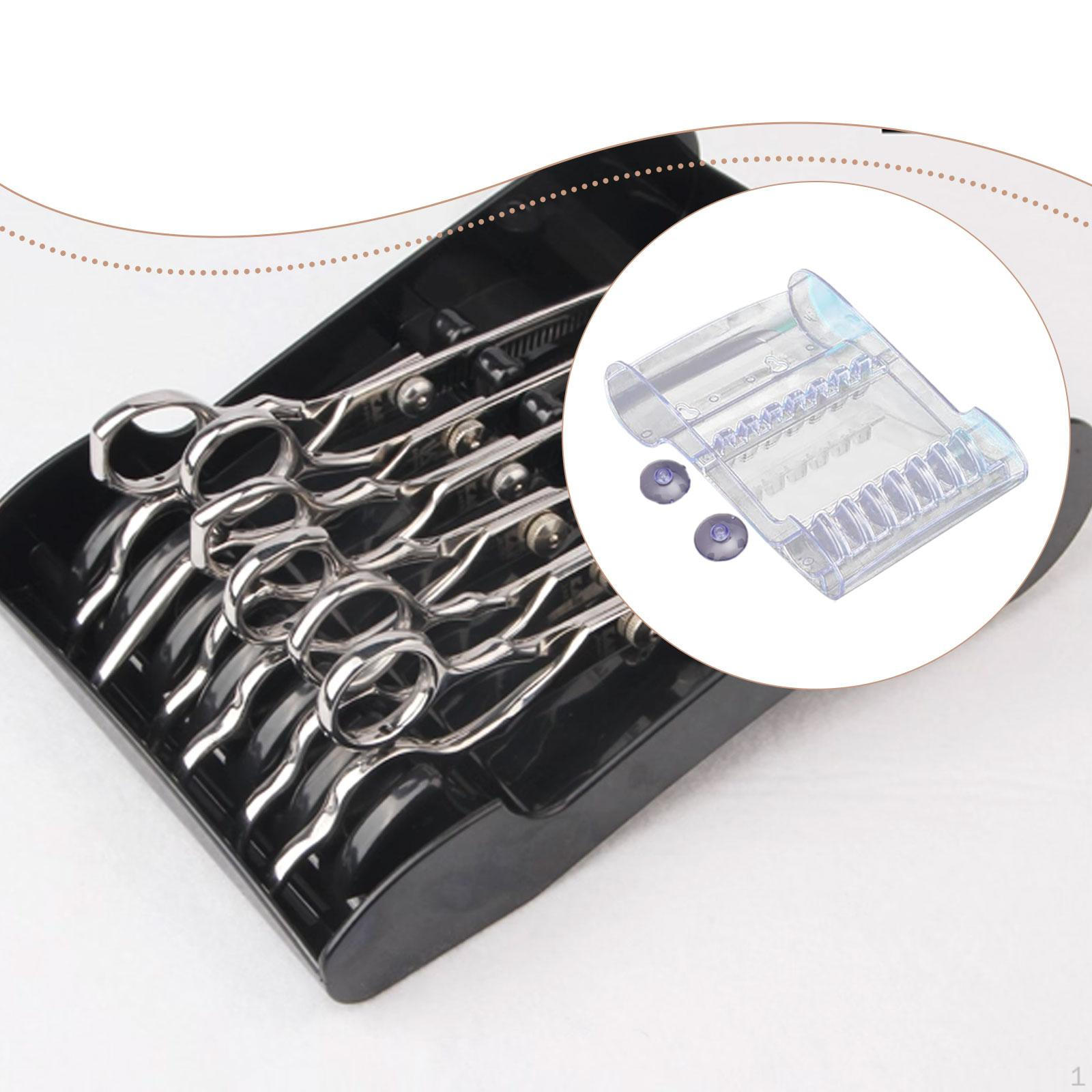 

Коробка для хранения парикмахерских ножниц с присоской 5,5x8 дюймов Органайзер чистый