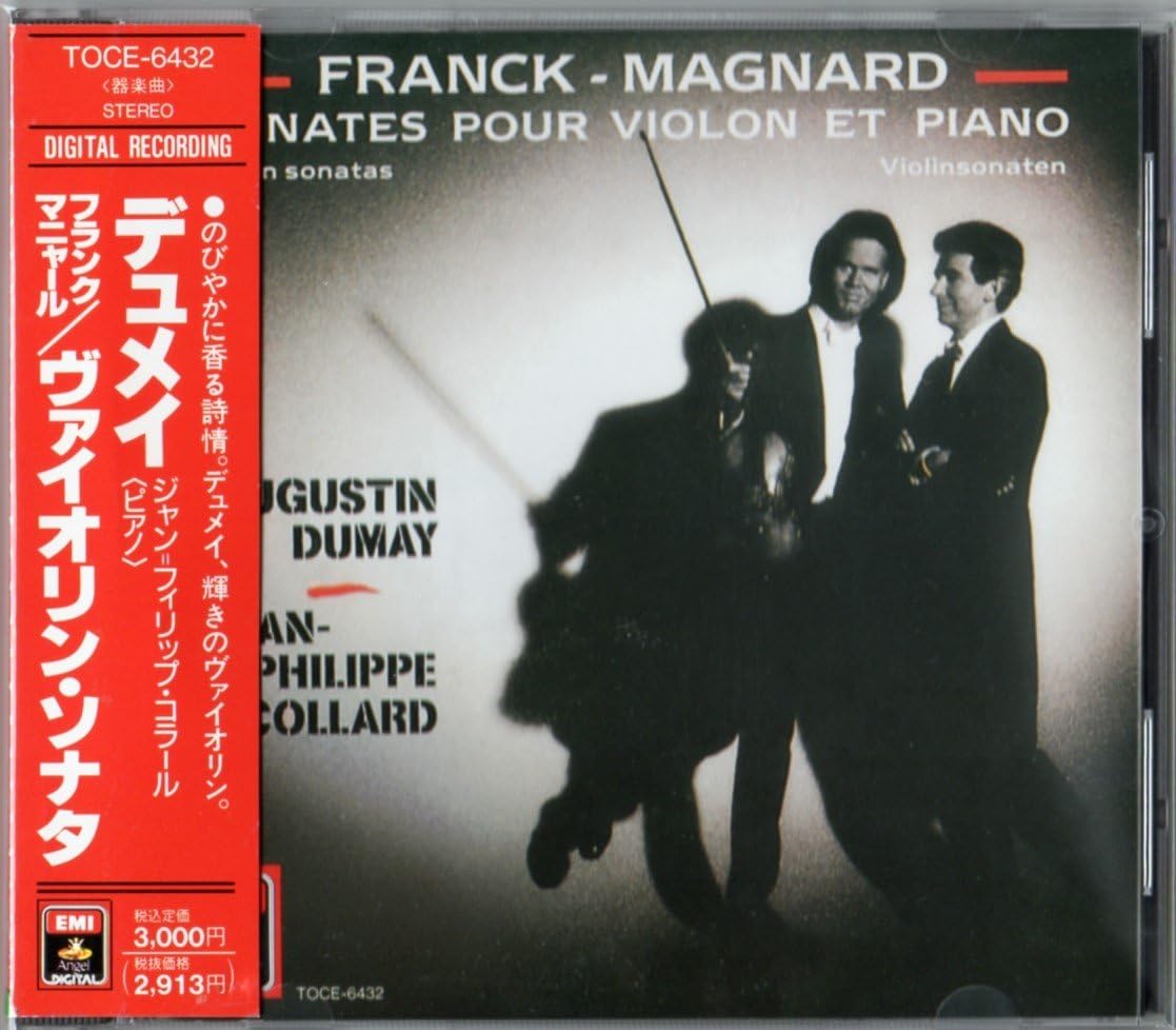 

CD DUMAY (AUGUSTIN), FRANCK, MAGNARD; - Franck: Violin Sonata in A major TOCE6432 Japan ObiClassical Used