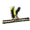 Mardi Gras Sequin Headband Elastic Adjustable for Party Carnival Supplies