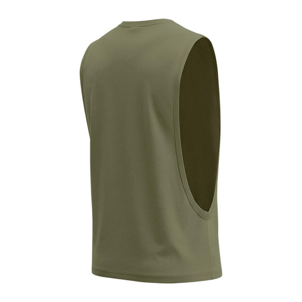 Maieu Relaxat Fără Mâneci pentru Bărbați, Casual Larg, Tricou pentru Mușchi pentru Antrenament Fitness, Baschet, Sporturi, Sală de Sport, Antrenament