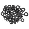 500pcs Flat Nylon Washers Assortment Set with 8 Sizes M2 M2.5 M3 M4 M5 M6 M8 M10 Sealing Safety Plates for Hardware And DIY Proj