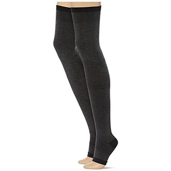 GUNZE Socks Compression Over Knee RIZAP Wear While Sleeping Refreshing Beautiful Legs Nighttime Full Leg Length Ladies