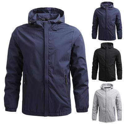 Herren-Bergsteigeranzug, schnell trocknender Windjacke, Outdoor-Sportbekleidung, Jackenmantel