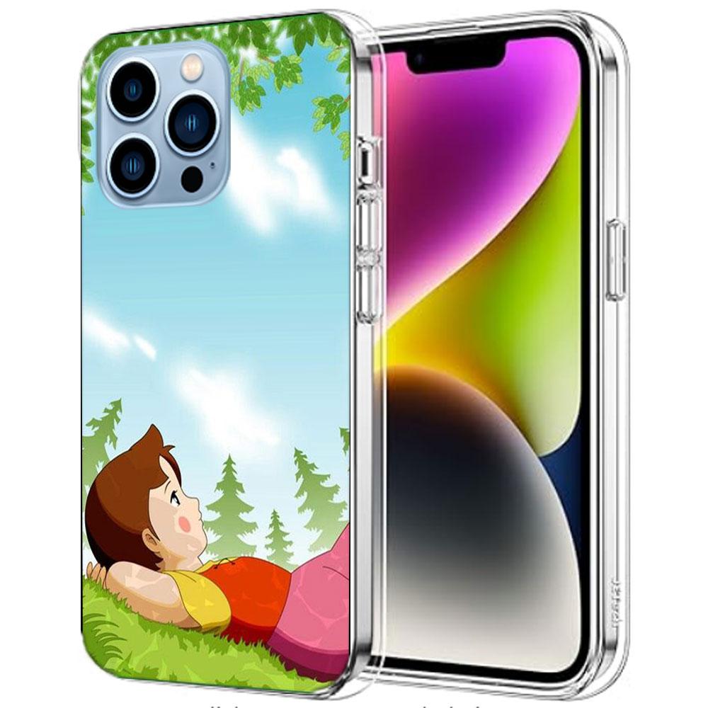 Heidi Cartoon Cases Phone Case For Iphone 17E 16E 17 Air 16 Pro Max 15 Pro 14 Plus 11 13 12 Mini Cover Cases Compatible with Sui