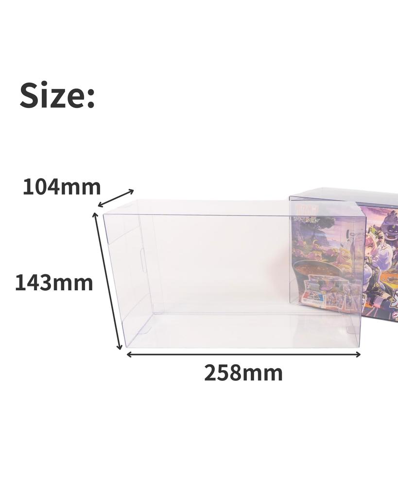 EYESRAIL Boxx Guardian Pokemon Card BOX Loader UV Protection Domestic Manufactured Collection Transparent Storage Case (Eevee Set. Clara & Savory Set
