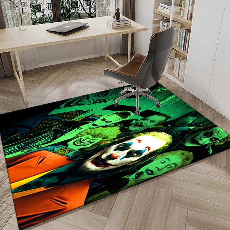 Abstract clown Pattern Carpet, Chair Rug,Rug for Office Bedroom living rooms, Doormat decor Fan Gift Christmas Gift