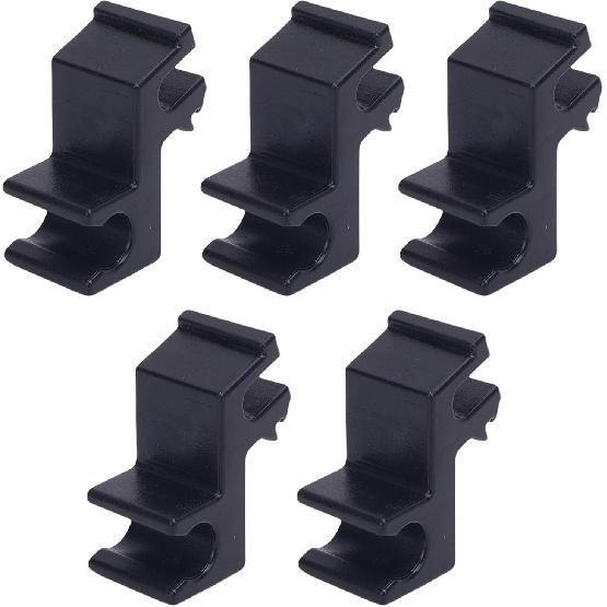 aqxreight 5PCS Tonneau Cover Prop Rod Clips Hard Plastic Tonneau Cover Clips Replacement for Undercover Hard Folding Truck Bed