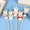 10Pcs/Set 10Cm Love Bear Bouquet Small Bear Couple Bear Gift Packaging Wedding Gift Birthday Present