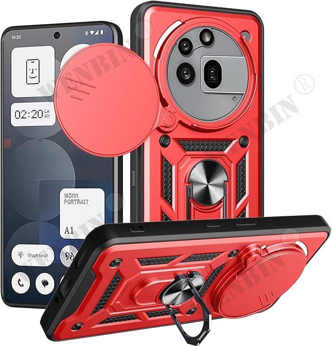 

Чехол для Nothing Phone 3 3a Pro 2a Защита объектива с кольцом Магнитный держатель Coque Fundas Nothing Phone (3a) Pro