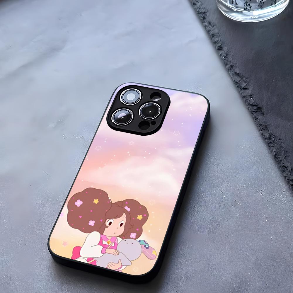 Bee And Puppycat Temp Work Phone Case Tempered Glass For IPhone 17 13 14 16 12 15 11 Pro Max Plus Mini X XR SE2020 Coque