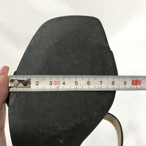 Made In Japan REGAL Mules Sandals 24.0 Black Women High Heels(USED)