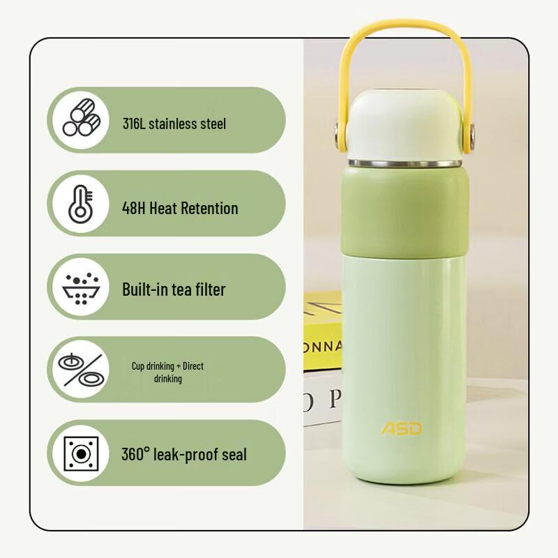 ASD Stainless Steel 304 Kids' Insulated Water Bottle
