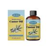 OUHOE Biologische Ricinusolie Hydraterende en Verzorgende Haren, Wenkbrauwen, Huid, Lichaam Multi-Effect Verzorging Zachte Massage