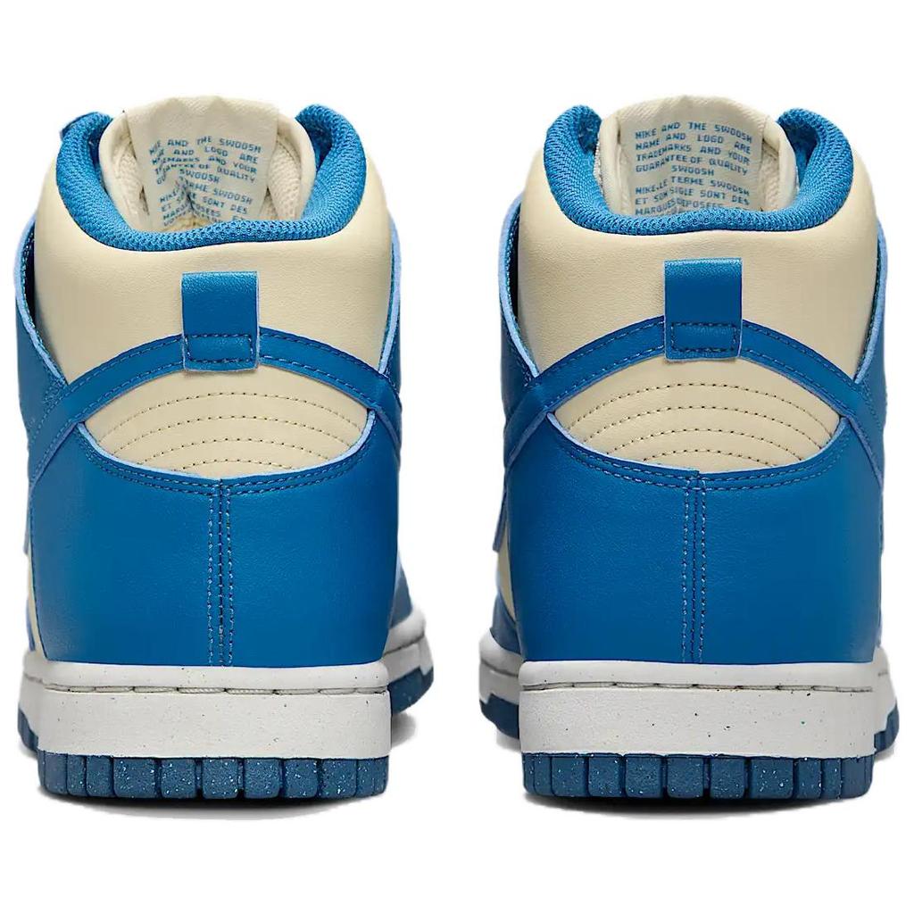 Nike  Dunk High Next Nature Star Blue Light Khaki Women Sneakers Platinum-Tint FV5960-201